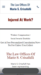 Mobile Screenshot of injuredatworkalbany.com